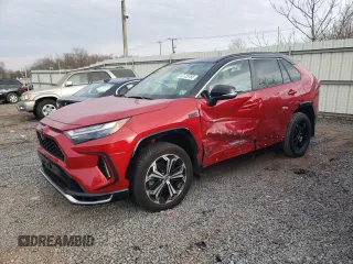 2022 Toyota RAV4 Prime XSE with VIN JTMEB3FV5ND097653, listed as a Copart auction lot 47733165 with 22,608 mi miles and Salvage Title. Bid and sale history available at carsss.com. Image 1.