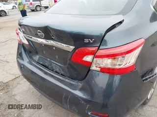 2015 Nissan Sentra S with VIN 3N1AB7APXFY277095, listed as a IAAI auction lot 42040176 with 188,763 mi miles. Bid and sale history available at carsss.com. Image 12.