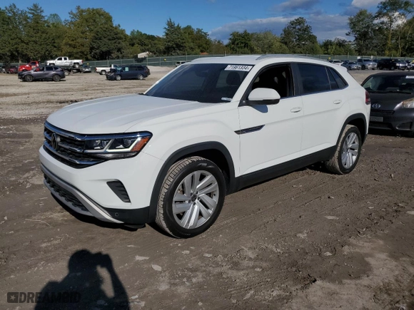 2020 Volkswagen Atlas Cross Sport 3.6L V6 SE w/Technology with VIN 1V2YE2CA8LC230925, listed as a Copart auction lot 71961334 with 30,523 mi miles and Salvage Title. Bid and sale history available at carsss.com. Image 1.