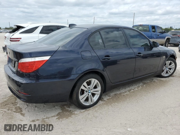 2010 BMW 5 Series 528i xDrive with VIN WBANV1C58AC389651, listed as a Copart auction lot 54332175 with 164,962 mi miles and Clean Title. Bid and sale history available at carsss.com. Image 3.