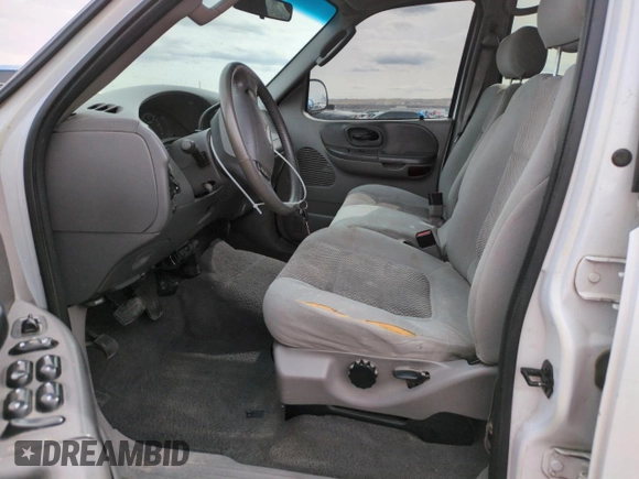 2003 Ford F-150 XLT with VIN 1FTRW08L53KB67497, listed as a Copart auction lot 50015505 with 190,242 mi miles and Salvage Title. Bid and sale history available at carsss.com. Image 7.