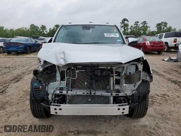 2022 Toyota 4Runner SR5 с VIN JTEMU5JR4N5982539, выставлен на аукционе Copart как лот 54367745 с пробегом 43 812 миль миль и Списание • Salvage title. История ставок и продаж доступна на DreamBid. Изображение 5.