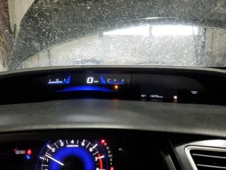 2013 Honda Civic Sdn LX with VIN 2HGFB2F58DH600707, listed as a Copart auction lot 46729855 with 143,750 mi miles and Salvage Title. Bid and sale history available at carsss.com. Image 9.