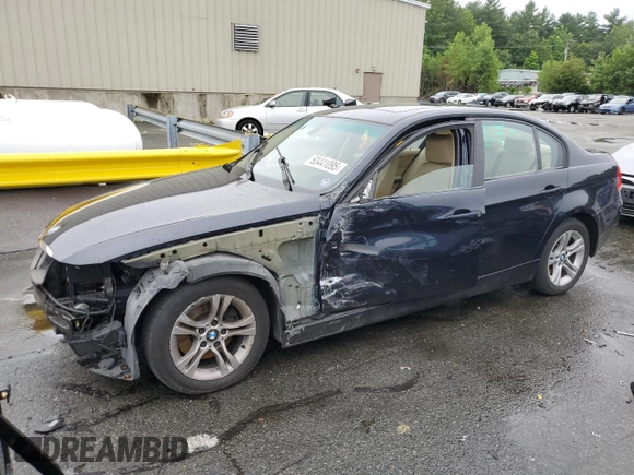 2008 BMW 3 Series 328xi with VIN WBAVC73508KP38505, listed as a Copart auction lot 63441095 with 101,315 mi miles and Salvage title. Bid and sale history available at DreamBid. Image 1.