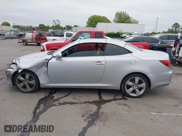 2011 Lexus IS 250 C with VIN JTHFF2C2XB2520729, listed as a IAAI auction lot 41952483 with 226,665 mi miles and . Bid and sale history available at DreamBid. Image 14.