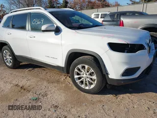 2019 Jeep Cherokee Latitude z VIN 1C4PJMCB5KD281272, wystawiony jako IAAI lot #41440369 z przebiegiem 89 217 mil mil oraz . Historia ofert i sprzedaży dostępna na DreamBid. Obrazek 1.