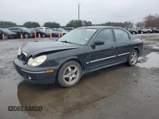 2003 Hyundai Sonata GLS with VIN KMHWF35H93A889433, listed as a Copart auction lot 52028295 with 159,566 mi miles and Salvage Title. Bid and sale history available at carsss.com. Image 1.