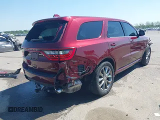 2017 Dodge Durango GT with VIN 1C4RDHDG5HC936305, listed as a IAAI auction lot 41984185 with 131,246 mi miles and . Bid and sale history available at DreamBid. Image 4.
