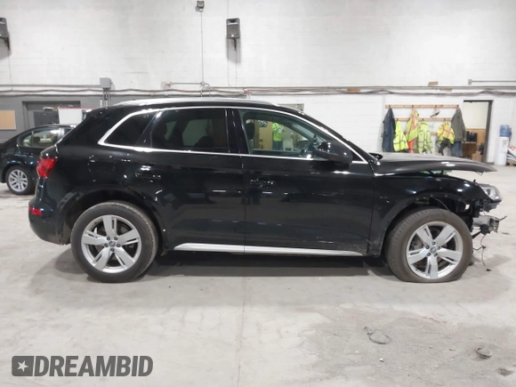 2018 Audi Q5 Premium Plus with VIN WA1BNAFY0J2237648, listed as a IAAI auction lot 41749808 with 103,566 mi miles. Bid and sale history available at carsss.com. Image 12.