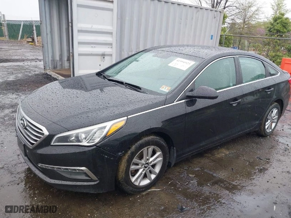 2015 Hyundai Sonata 2.4L SE with VIN 5NPE24AF4FH216200, listed as a IAAI auction lot 41994923 with 117,700 mi miles. Bid and sale history available at carsss.com. Image 2.