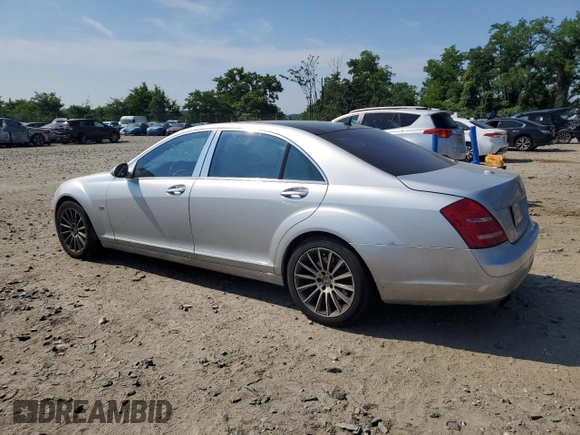 2007 Mercedes-Benz S 600 с VIN WDDNG76X57A058646, выставлен на аукционе Copart как лот 63155415 с пробегом 196 111 миль миль и Чистый • Clean title. История ставок и продаж доступна на DreamBid. Изображение 2.