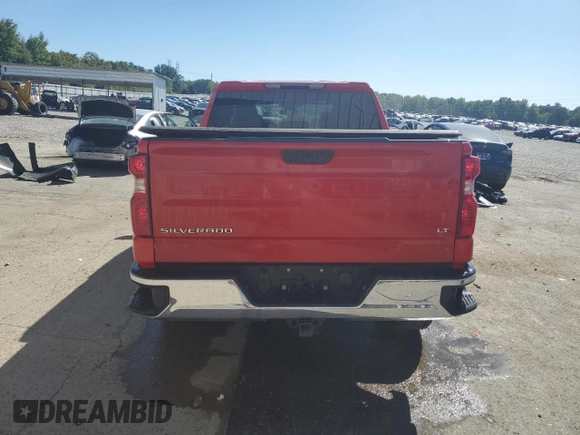 2022 Chevrolet Silverado 1500 LT with VIN 1GCPDDEK2NZ583050, listed as a Copart auction lot 74309004 with 67,502 mi miles and Salvage Title. Bid and sale history available at DreamBid. Image 6.