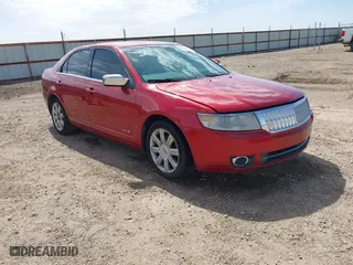 2007 Lincoln MKZ with VIN 3LNHM26TX7R640386, listed as a IAAI auction lot 41794717 with 166,907 mi miles. Bid and sale history available at carsss.com. Image 1.