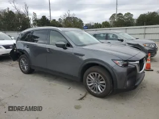 2024 Mazda CX-90 Preferred with VIN JM3KKBHDXR1167423, listed as a Copart auction lot 43914955 with 11,173 mi miles and Salvage title. Bid and sale history available at DreamBid. Image 4.
