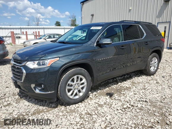 2019 Chevrolet Traverse LT Cloth with VIN 1GNERGKW6KJ103465, listed as a Copart auction lot 66083014 with 66,021 mi miles and Non Repairable. Bid and sale history available at carsss.com. Image 1.