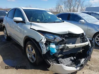 2016 Honda HR-V EX with VIN 3CZRU6H50GM769386, listed as a IAAI auction lot 42049121 with 25,228 mi miles. Bid and sale history available at carsss.com. Image 1.