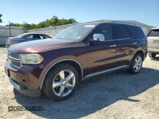 2012 Dodge Durango Citadel with VIN 1C4RDHEG0CC130055, listed as a Copart auction lot 70484864 with 134,662 mi miles and Salvage title. Bid and sale history available at DreamBid. Image 1.