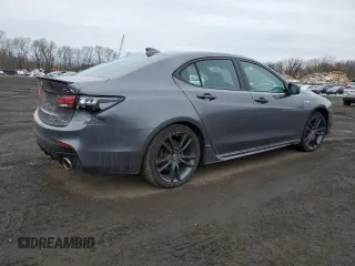 2020 Acura TLX w/A-Spec Pkg with VIN 19UUB3F6XLA002864, listed as a Copart auction lot 45631205 with 59,013 mi miles and Salvage Title. Bid and sale history available at carsss.com. Image 3.