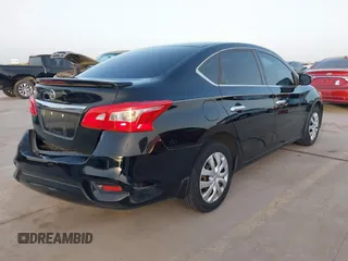 2017 Nissan Sentra S with VIN 3N1AB7AP9HY411436, listed as a IAAI auction lot 41801826 with 83,093 mi miles. Bid and sale history available at carsss.com. Image 4.