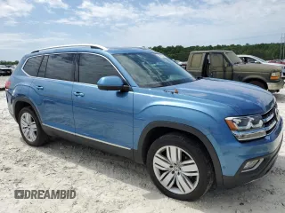 2019 Volkswagen Atlas SEL Premium z VIN 1V2NR2CA4KC559238, wystawiony jako Copart lot #58257085 z przebiegiem 178 647 mil mil oraz Tytuł czysty. Historia ofert i sprzedaży dostępna na DreamBid. Obrazek 4.
