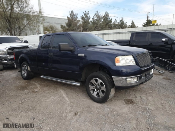 2004 Ford F-150 XL with VIN 1FTPX12514NC61526, listed as a Copart auction lot 48266145 with 196,270 mi miles and Salvage Title. Bid and sale history available at carsss.com. Image 4.