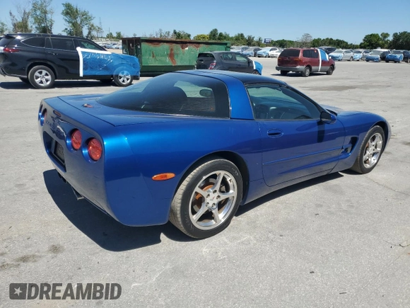 2002 Chevrolet Corvette with VIN 1G1YY22G425114972, listed as a Copart auction lot 49989275 with 140,591 mi miles and Clean Title. Bid and sale history available at carsss.com. Image 3.