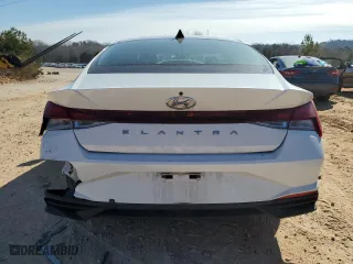 2021 Hyundai Elantra SE with VIN 5NPLL4AG6MH038185, listed as a Copart auction lot 46758205 with 82,248 mi miles and Salvage Title. Bid and sale history available at carsss.com. Image 6.