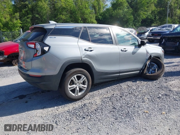 2024 GMC Terrain SLE z VIN 3GKALMEG7RL293411, wystawiony jako IAAI lot #42212636 z przebiegiem 21 429 mil mil oraz . Historia ofert i sprzedaży dostępna na DreamBid. Obrazek 4.
