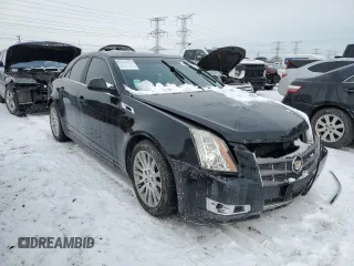 2011 Cadillac CTS Premium with VIN 1G6DS5ED2B0161752, listed as a Copart auction lot 45073775 with 95,846 mi miles and Salvage Title. Bid and sale history available at carsss.com. Image 4.