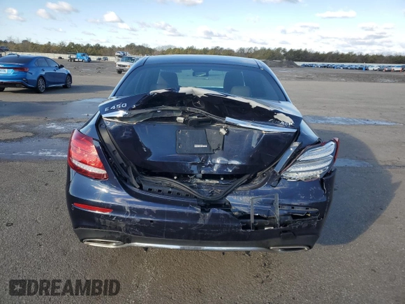 2020 Mercedes-Benz E-Class E 450 with VIN W1KZF6JB4LA830848, listed as a Copart auction lot 45639885 with 48,679 mi miles and Salvage Title. Bid and sale history available at carsss.com. Image 6.