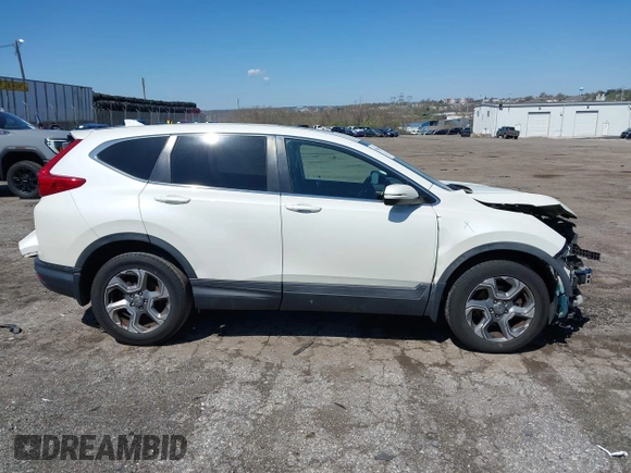 2018 Honda CR-V EX-L with VIN 2HKRW2H82JH609039, listed as a IAAI auction lot 42001550 with 1 mi miles. Bid and sale history available at carsss.com. Image 14.