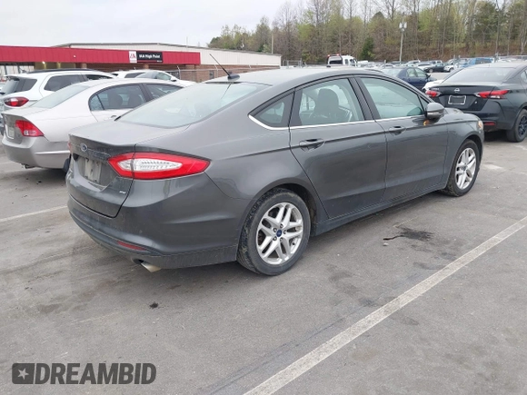 2016 Ford Fusion SE with VIN 3FA6P0H75GR349940, listed as a IAAI auction lot 41934470 with 150,699 mi miles. Bid and sale history available at carsss.com. Image 4.