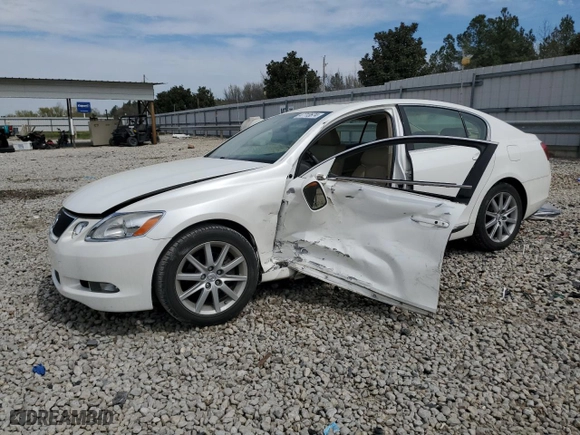 2006 Lexus GS 300 with VIN JTHBH96S465032071, listed as a Copart auction lot 47713674 with 34,461 mi miles and Salvage Title. Bid and sale history available at carsss.com. Image 1.