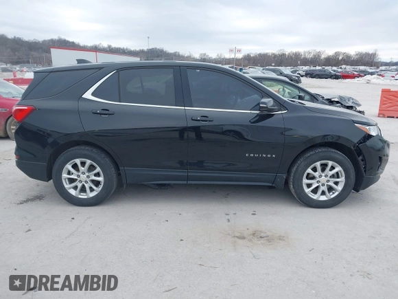 2019 Chevrolet Equinox LT z VIN 2GNAXUEV5K6255479, wystawiony jako IAAI lot #41381016 z przebiegiem 86 107 mil mil oraz . Historia ofert i sprzedaży dostępna na DreamBid. Obrazek 14.