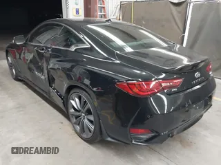 2022 Infiniti Q60 Red Sport 400 with VIN JN1FV7LL4NM680157, listed as a IAAI auction lot 42408607 with 49,060 mi miles and . Bid and sale history available at DreamBid. Image 3.
