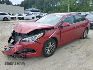 2017 Hyundai Sonata SE with VIN 5NPE24AF0HH490402, listed as a Copart auction lot 54219144 with 165,007 mi miles and Non Repairable. Bid and sale history available at DreamBid. Image 1.