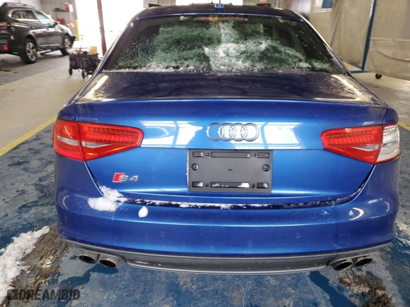2016 Audi S4 Premium Plus with VIN WAUBGBFL7GA002315, listed as a Copart auction lot 41565405 with 96,818 mi miles and Clean Title. Bid and sale history available at carsss.com. Image 6.