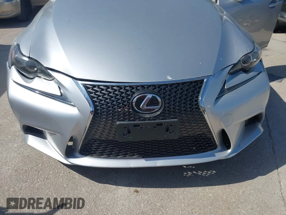 2016 Lexus IS 350 with VIN JTHCE1D25G5011412, listed as a IAAI auction lot 42013644 with 31,111 mi miles. Bid and sale history available at carsss.com. Image 6.