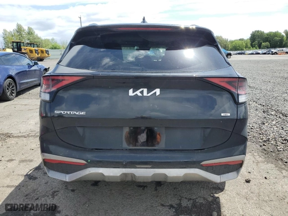 2023 Kia Sportage Hybrid SX-Prestige with VIN KNDPXCAG6P7020522, listed as a Copart auction lot 57278704 with 38,268 mi miles and Salvage Title. Bid and sale history available at carsss.com. Image 6.