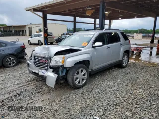 2017 GMC Terrain SLT z VIN 2GKALPEK8H6318079, wystawiony jako Copart lot #54393735 z przebiegiem Nie podano mil oraz Szkoda całkowita • Salvage title. Historia ofert i sprzedaży dostępna na DreamBid. Obrazek 1.