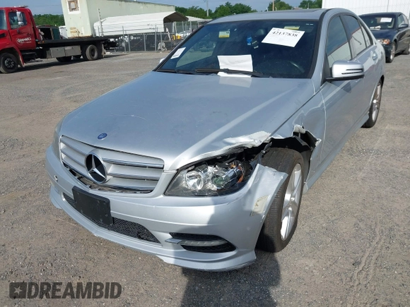 2011 Mercedes-Benz C 300 Sport with VIN WDDGF8BB0BR164802, listed as a IAAI auction lot 42137838 with 141,974 mi miles and . Bid and sale history available at carsss.com. Image 6.
