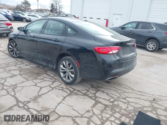 2016 Chrysler 200 S with VIN 1C3CCCBB9GN111720, listed as a IAAI auction lot 41503566 with 128,462 mi miles. Bid and sale history available at carsss.com. Image 3.