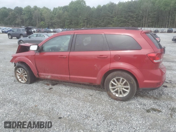 2017 Dodge Journey SXT z VIN 3C4PDCBG5HT528050, wystawiony jako Copart lot #55994915 z przebiegiem Nie podano mil oraz Szkoda całkowita • Salvage title. Historia ofert i sprzedaży dostępna na DreamBid. Obrazek 2.