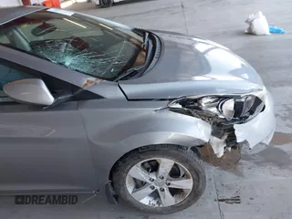 2012 Hyundai Elantra Limited with VIN KMHDH4AE2CU351643, listed as a IAAI auction lot 41433395 with 53,334 mi miles. Bid and sale history available at carsss.com. Image 17.