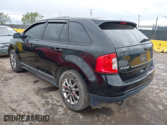 2013 Ford Edge SEL with VIN 2FMDK3J99DBB26514, listed as a IAAI auction lot 42047335 with 112,790 mi miles. Bid and sale history available at carsss.com. Image 3.