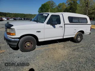 1996 Ford F-150 Special with VIN 1FTEF15Y3TLA05883, listed as a Copart auction lot 50356505 with 317,699 mi miles and Salvage Title. Bid and sale history available at carsss.com. Image 1.