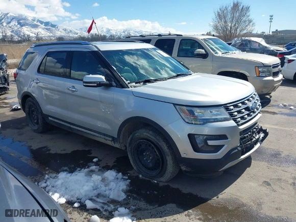 2016 Ford Explorer Limited with VIN 1FM5K8F85GGB45902, listed as a IAAI auction lot 41831328 with 100,133 mi miles. Bid and sale history available at carsss.com. Image 1.