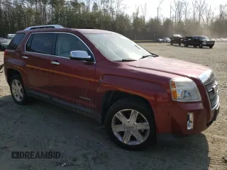 2010 GMC Terrain SLT-2 with VIN 2CTFLHEY7A6410922, listed as a Copart auction lot 47777645 with 128,475 mi miles and Salvage Title. Bid and sale history available at carsss.com. Image 4.
