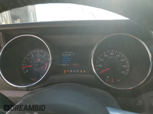 2016 Ford Mustang V6 with VIN 1FA6P8AMXG5292927, listed as a Copart auction lot 49439605 with 99,486 mi miles and Clean Title. Bid and sale history available at carsss.com. Image 9.