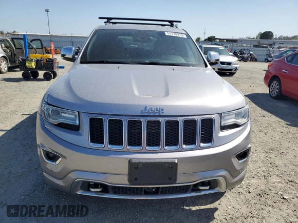 2014 Jeep Grand Cherokee Overland with VIN 1C4RJFCG4EC479545, listed as a Copart auction lot 55178975 with 188,634 mi miles and Clean Title. Bid and sale history available at DreamBid. Image 5.